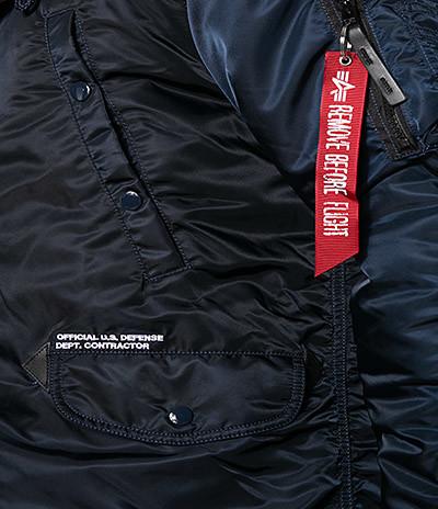Зимняя куртка Alpha Industries N3B Airborne rep. blue
