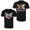 MAYHEM - ORDO AD CHAO Musterbedrucktes T-Shirt - Extrem Metal Enthusiast und Sammler-T-Shirt