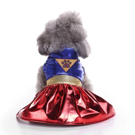 Yousheng Dog Costume Pet Dress Up Prisoner Samurai Godfather Apparel Halloween Cosplay Party Outfit for Small Medium Dogs