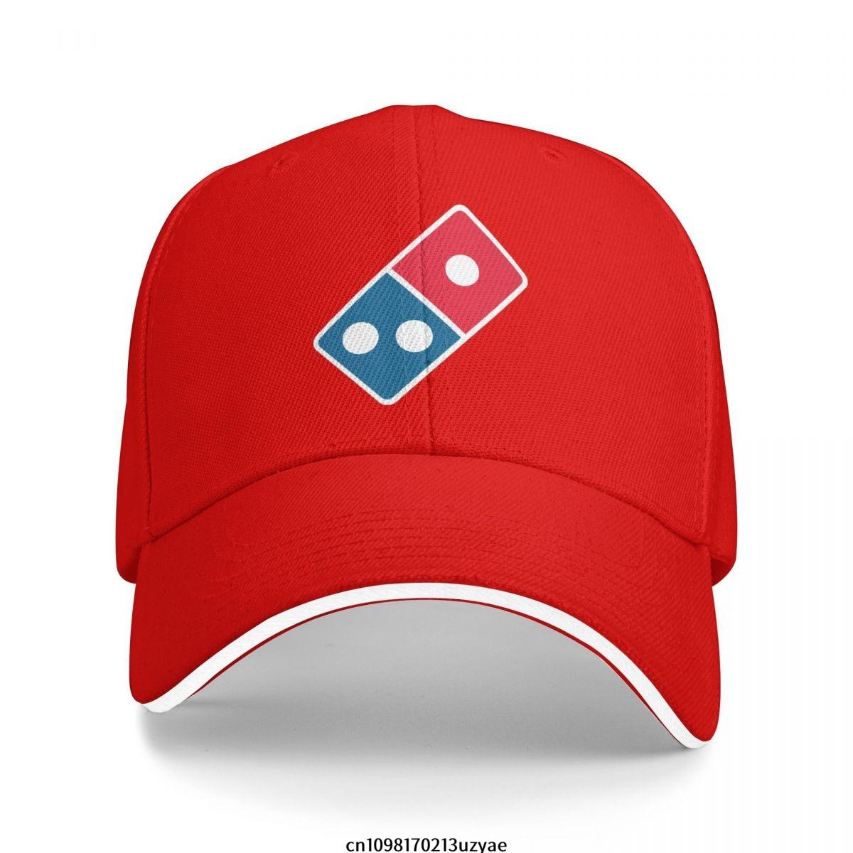 

Бейсболка с логотипом Domino s Pizza, хип-хоп кепка-сэндвич, мужская, женская, регулируемая, для активного отдыха и спорта One Size