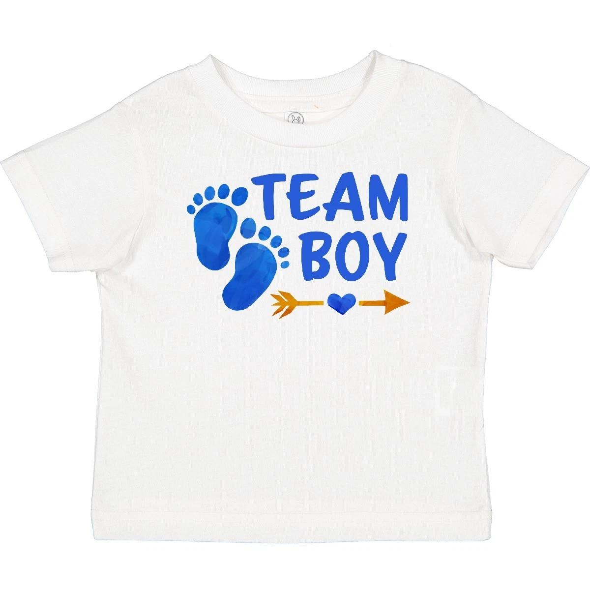 

Inktastic Team Boy Baby T-Shirt Party Announcet Pink Or Shower New Brother To 140