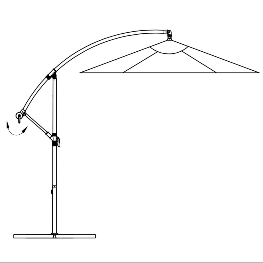 Umbrella 3 M Blue
