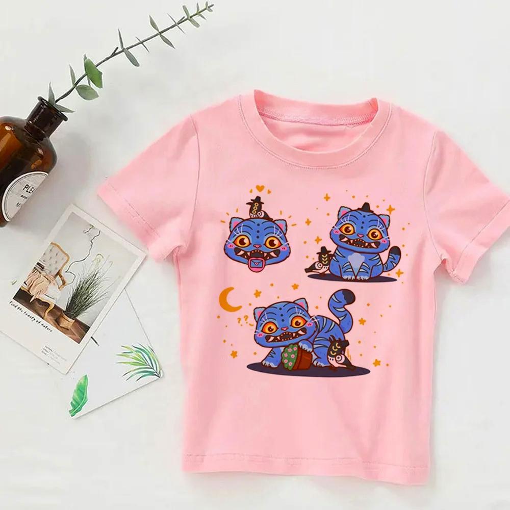 Παιδικό T-shirt KPop Demon Hunters 2025 Ταινία Crew Neck Κινούμενα Σχέδια Κορίτσια Αγόρια Μπλουζάκι Casual Μωρό Print Μόδα Casual Ρούχα Κοριτσιού