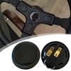 1 Pc 6cm Universal Modifizierte Racing Auto Lenkrad Hupe Taste Lautsprecher Control Abdeckung Auto