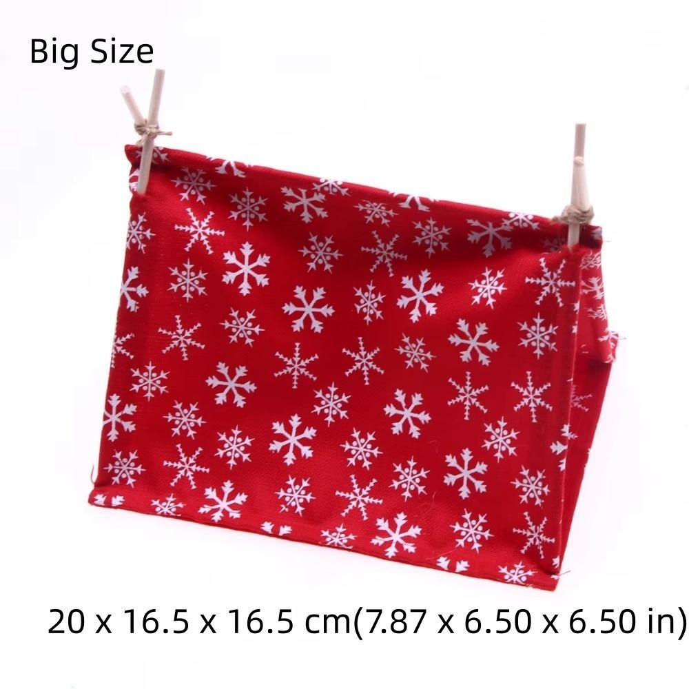 Weihnachtsdeko Puppenhaus Zelt Simuliertes Outdoor Miniaturzelt Modell Puppenzubehör