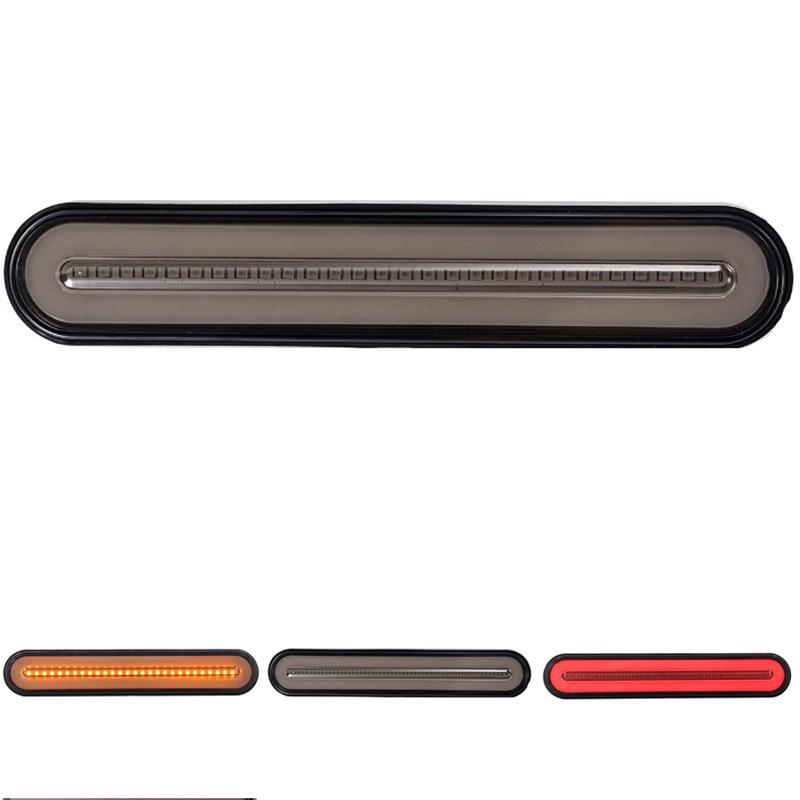 Heavy Duty Dual Color 100LED Brake & Sequential Turn Signal Tail Light for Truck Trailers
