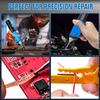 Soldering Iron Kit, Portable Soldering Gun with LED Digital Display, 392-842°F Adjustable Temperature Cordless Soldering Iron Pen Tool with 3