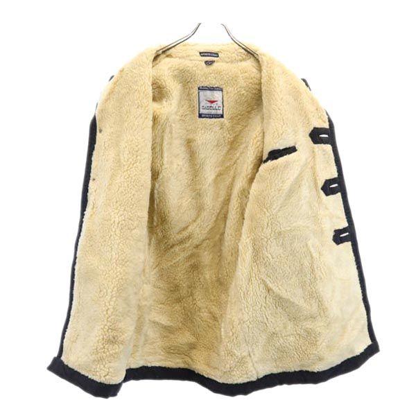 GAZELLE coat L black Fur lining Men's Used