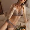 LangSha French Style Lace Wireless Push-Up Bra Set