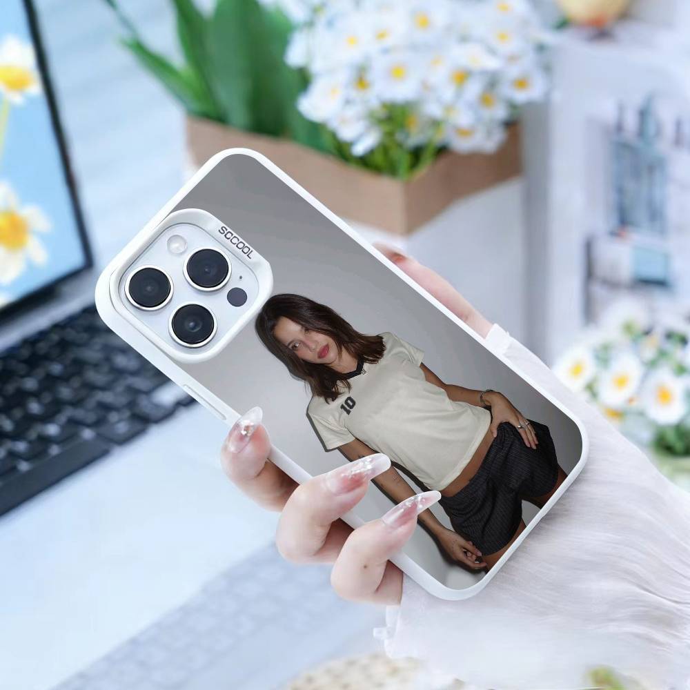 Emilia Mernes Handyhülle Für IPhone 16 17 15 14 12 13 Pro Max Weiße Farbe Stoßfeste Hülle