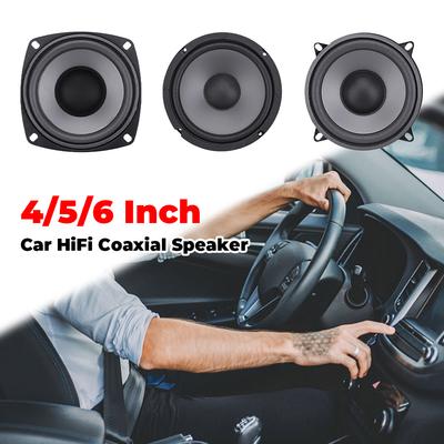 Alto-falante Coaxial HiFi Automotivo de 4/5/6 Polegadas Faixa Completa Áudio Automotivo 400W 500W 600W Subwoofer Automotivo Estéreo para Veículo Automóvel