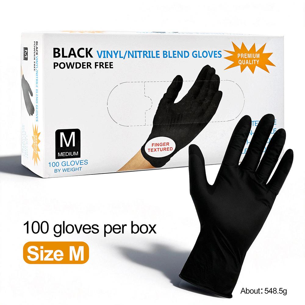 Multi-purpose Disposable Latex-Nitrile Gloves for Nail Technicians, Salons, and Beauty Services