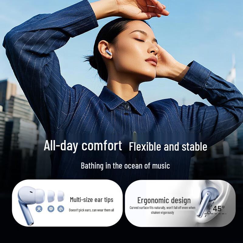 aigo TQ17 TWS ANC Noise-Cancelling Bluetooth Earbuds