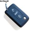 Silicone Car Key Case Remote Holder Key Cover Fob Shell For Peugeot 206 207 208 307 308 407 408 3008 Expert For Citroen C4 C5