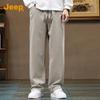 Jeep Men's Tencel Lyocell Loose Straight-Leg Casual Pants