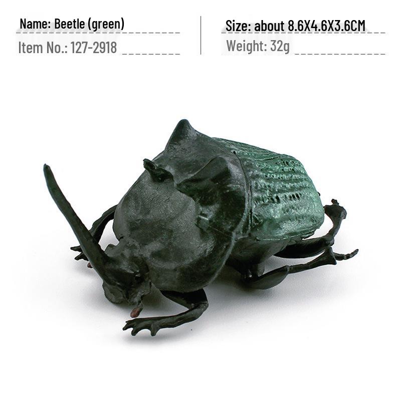 Cross-Border Insect Wildlife Dung Beetle Model: Children's Cognitive Sand Table Decoration