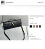 2024 Elegant Woven Cowhide Evening Shoulder Bag