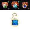 Impact Genshin Seven Elements Keychain Geo Anemo Electro Dendro Hydro Pyro Cryo