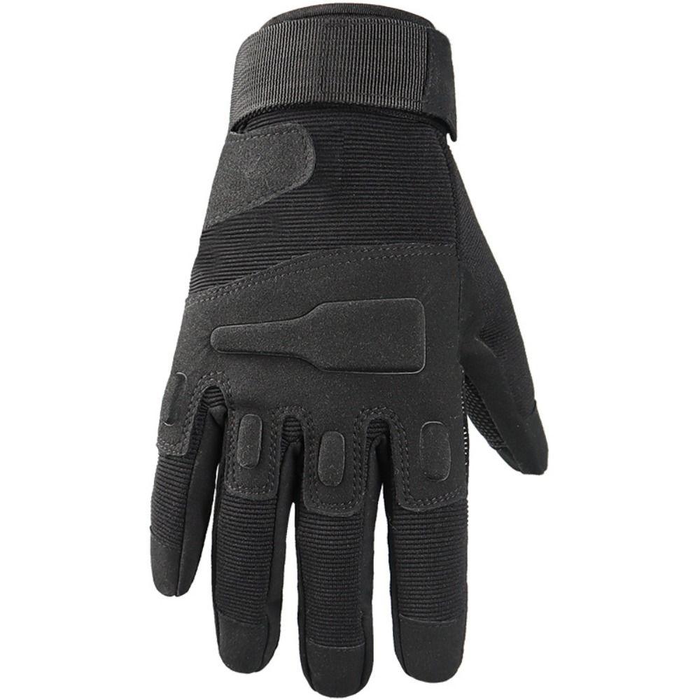 Wear-Resistant Motorcycle Gloves Anti-Slip Full Finger Gloves Mountaineering Gloves  Men