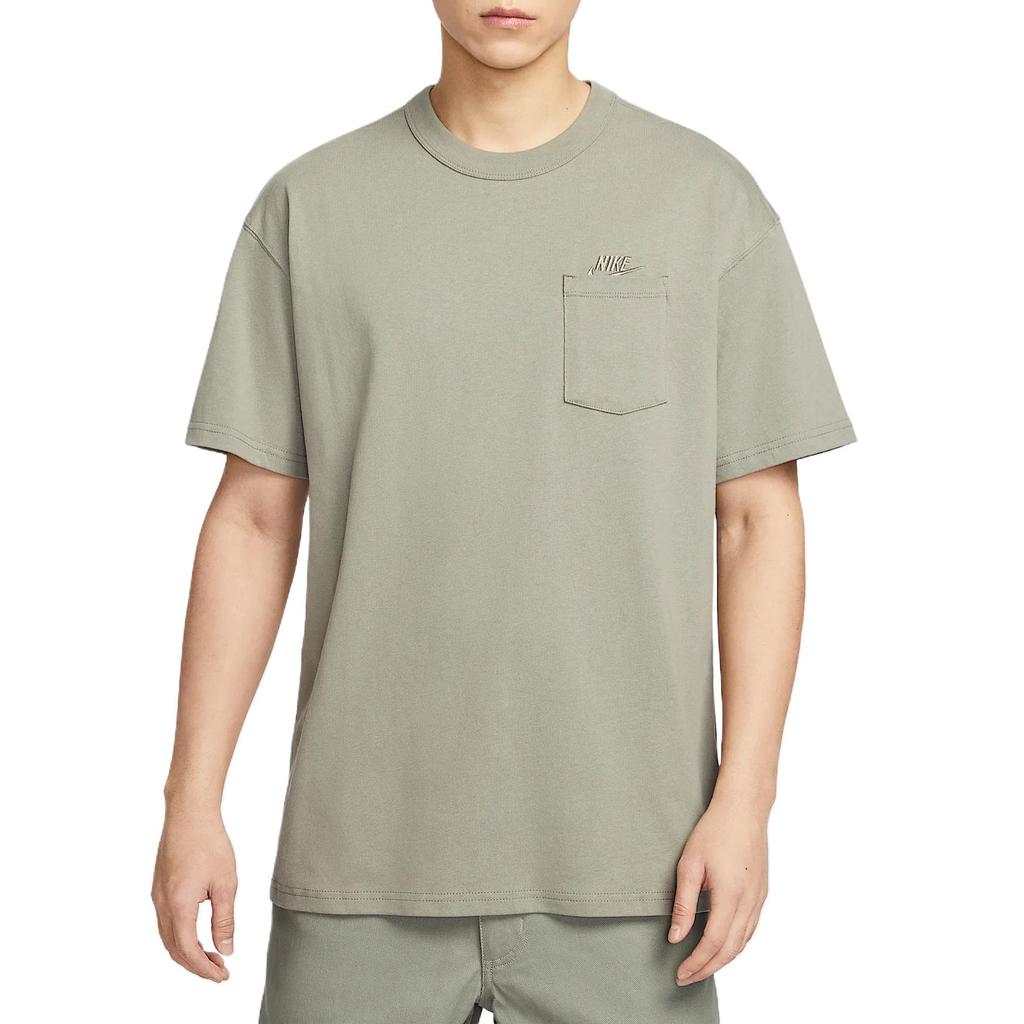 Nike SportswearSwoosh Premium Essentials T Shirt Men's Light Army Green DQ9296-320