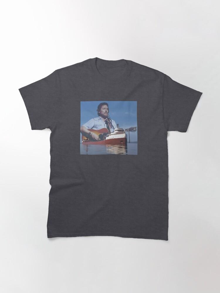 Gordon Lightfoot Gordon Lightfoot and Edmund Fitzgerald Classic T-Shirt