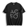 Chain-Letter ''AC BO'' Graphic T-Shirt