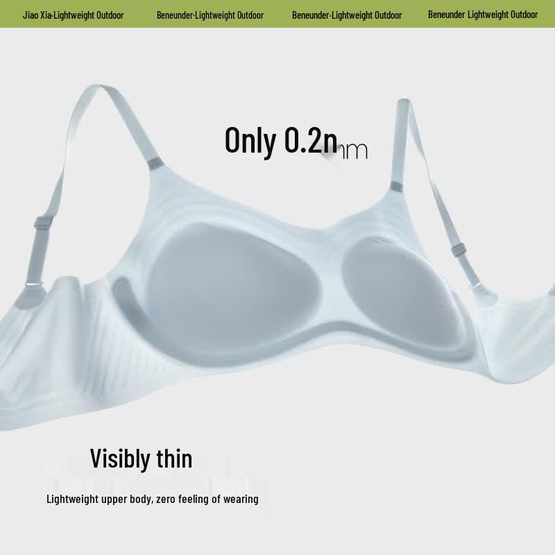 Undergravity Seamless Wireless Back-Clasp Bra
