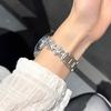 For Garmin Lily 2 Watch Strap Lucky Star Girls Strap Adjustable Metal Bracelet 14mm Lily 2nd Fashion Stainless Steel Watchband