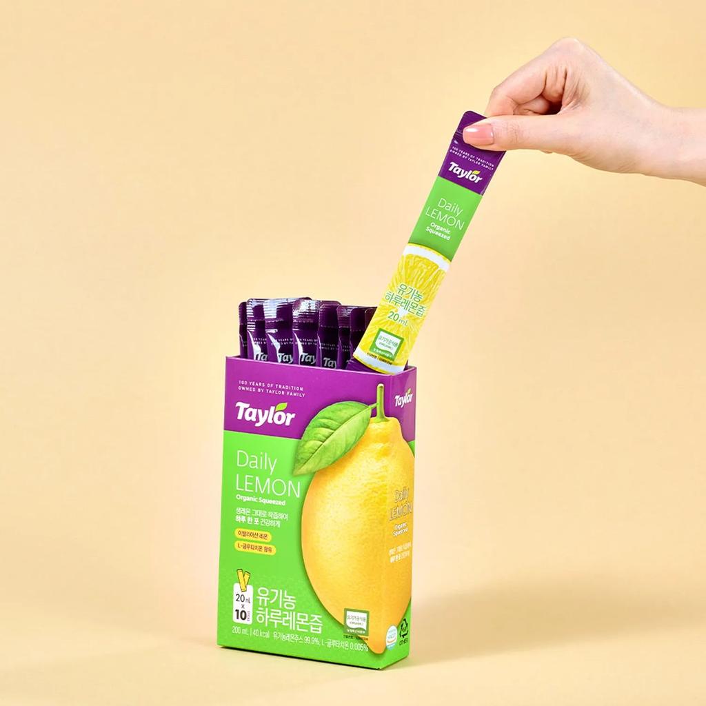 Taylor Daily Lemon Juice 20ml*10 Sticks 