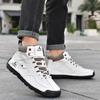 Men's Shoes Classical Vintage Soft Skin-friendly Feeling Frosted Genuine Leather Business Ankle Boots Handmade Casual Boots