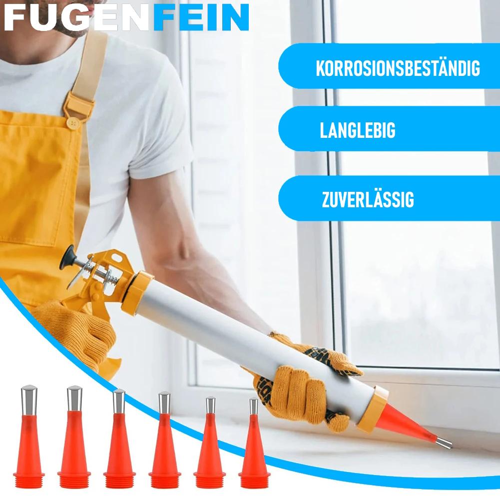 FUGENFEIN patronspisser silikonforseglingsdyser silikonspisser 20 fugemunnstykker