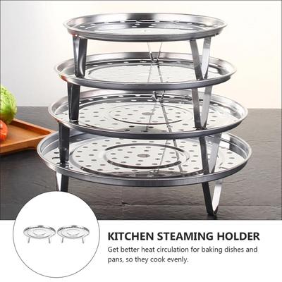 Stainless Steel Steamer Rack, Suitable For Steamers, Cornmeal Steamed Meat, Steamers, And Cooking Steamers