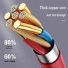 120W Super Flash Charge Type-C Cable for OnePlus, Vivo, Oppo, Huawei, Xiaomi Phones