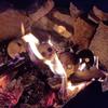 New Skull Ceramic Fireproof Set: 2-Piece Halloween Fire Basin Décor for Indoor & Outdoor Use