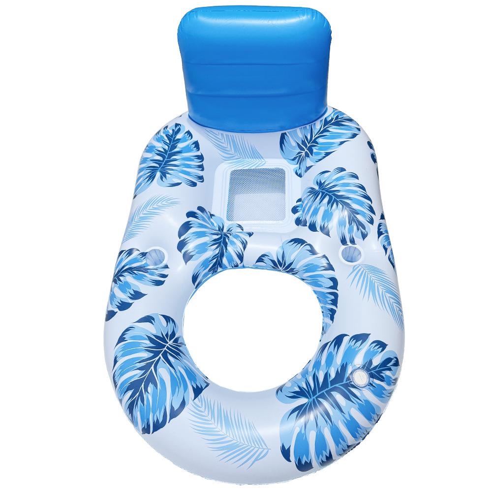 New Style Daisy Stripe Inflatable Pool Float Lounger