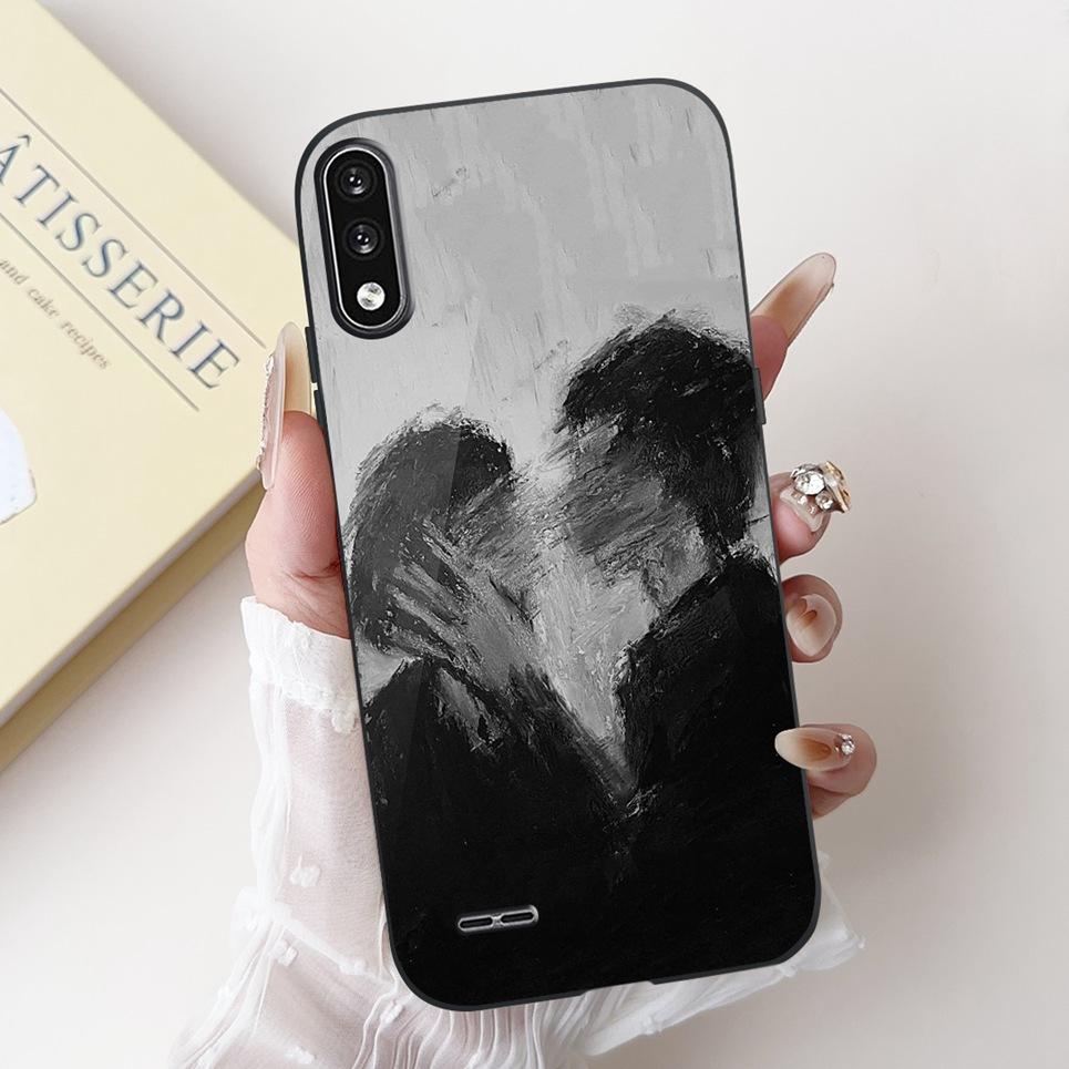 

Cartoon Painting Phone Case For LG K22 2020 K10 K52 K61 K62 K42 2020 Shockproof Cover Luxury Flower Soft Liquid Silicone Cqoue LG K52 2020