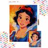 Snow White Diamond Painting Mosaic Painting Art Kit Handmade DIY Home Decor