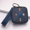 Silicone Remote Key Cover for Zeekr Zeekr 001 Zeekr 009 Zeekr X Zeekr 007 with Keychain Honeycomb Texture Anti Scratch Key Fob Protector