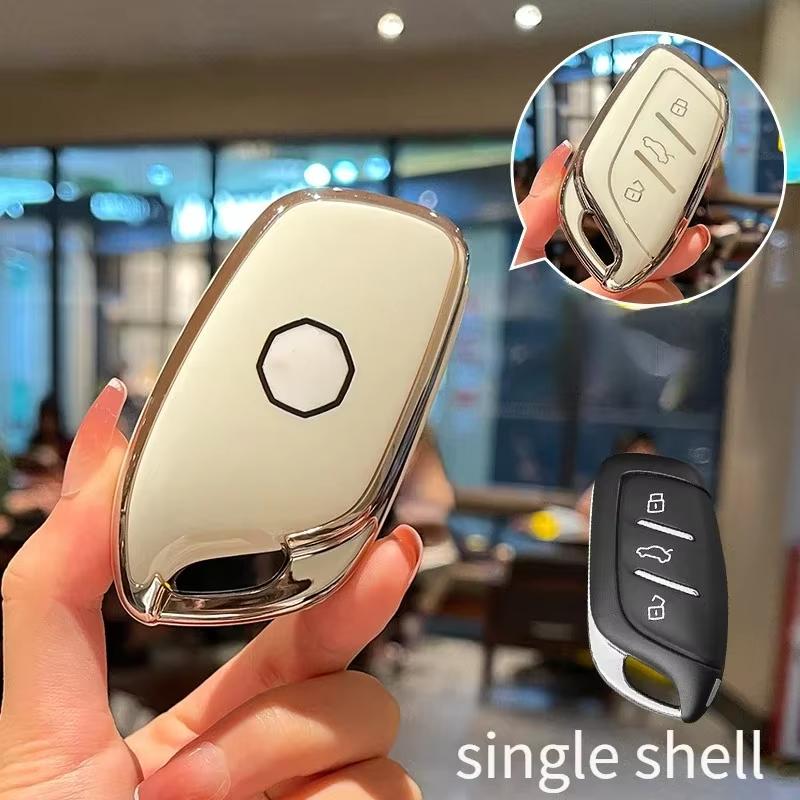 

Suitable For Mg6 Car Tpu Key Cover Keleway One/Hs Pilot Mg5 Scorpio Car Key Decoration All-Pack Protection Case