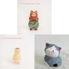 Wooden Cat Figurine Decor Handmade Gift For Cat Lovers Home Office Display