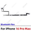 OEM NFC Bluetooth GPS Cellular Antenna WI-FI Signal Pressure Microphone Wifi Flex Cable For iPhone 16 Pro Max Plus 16e Parts