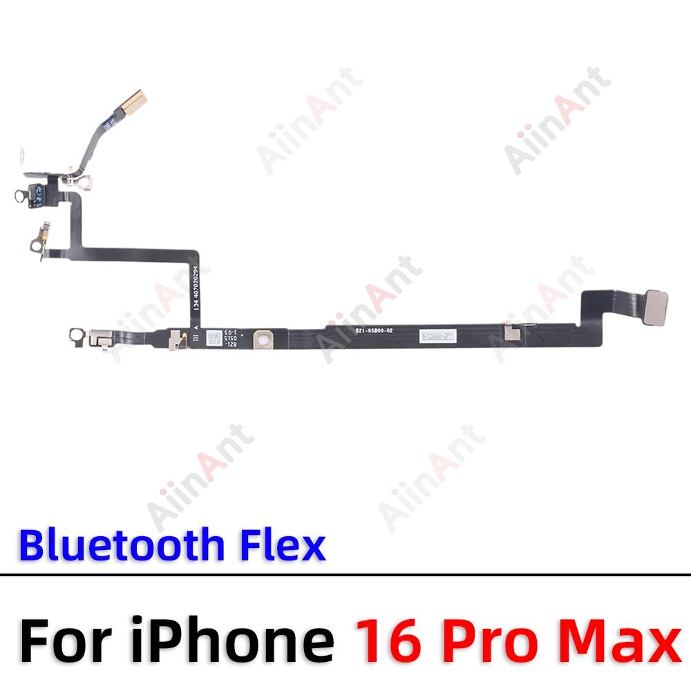 OEM NFC Bluetooth GPS Cellular Antenna WI-FI Signal Pressure Microphone Wifi Flex Cable For iPhone 16 Pro Max Plus 16e Parts