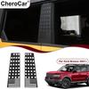 2pcs Window Pillar Sticker Decal Trim For Bronco -2025  Black Carbon Fiber
