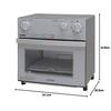 Iris Ohyama Toaster Oven Toast 4 Pieces Non-Fried Steam Function Silver FVX-D3B-S