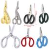 1:12 Dollhouse Miniatures Metal Sewing Scissors Furniture Toy Mini Metal Scissors Simulation Crafts Toys Accessories 6 Styles