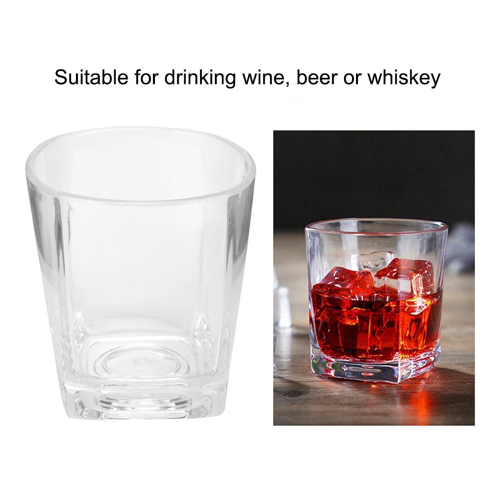 180ml Acryl Umweltfreundlicher Whiskybecher Wein Bier Trinkbecher Barzubehör(8007 )