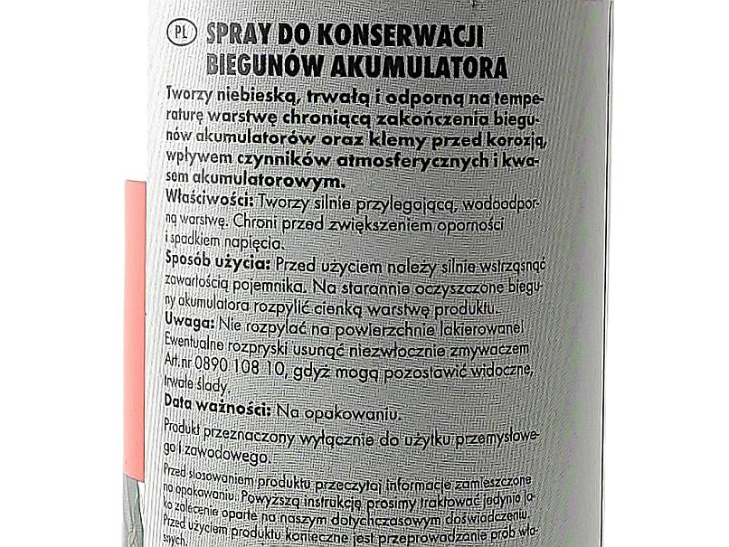 Wurth Sprej na kontakty baterie