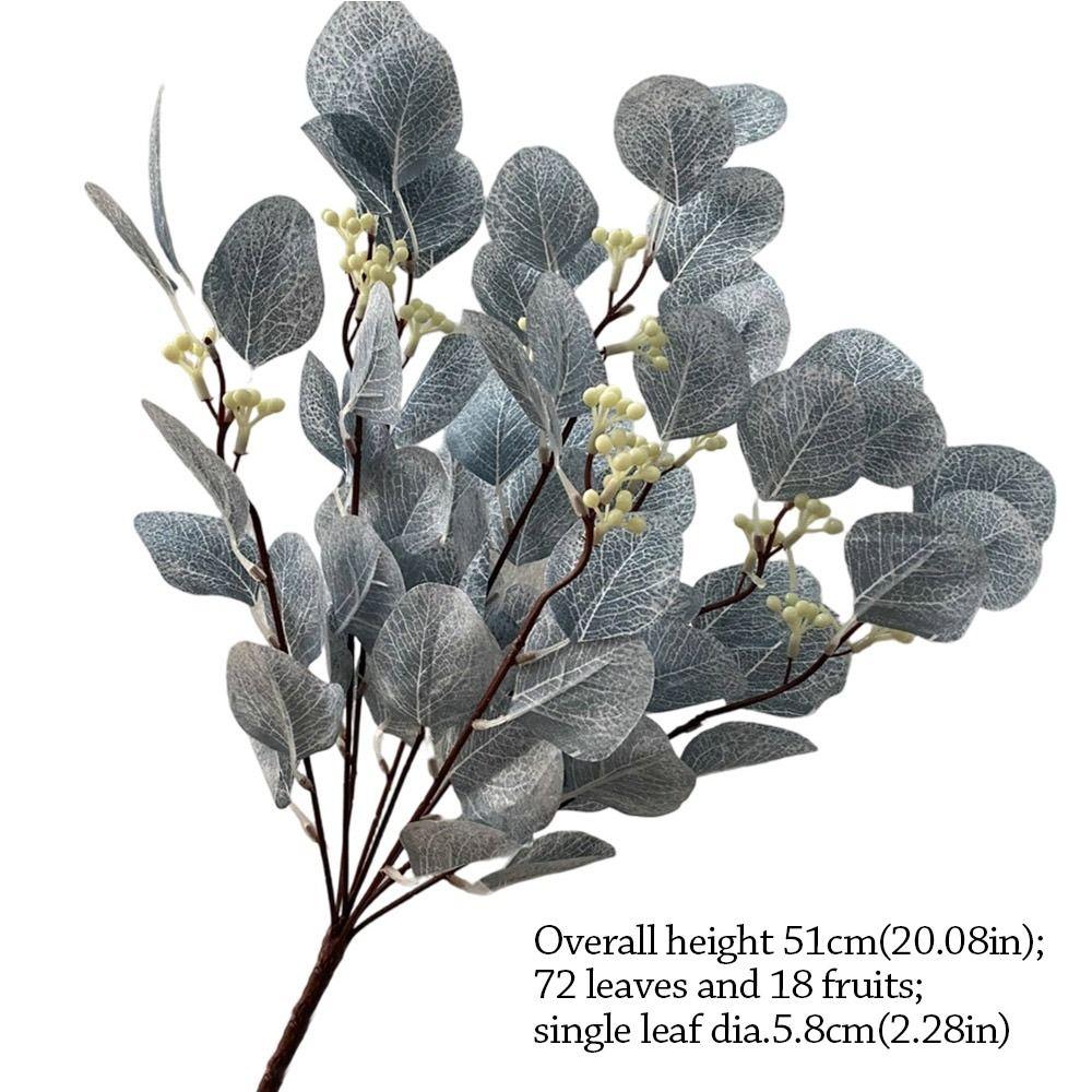 9 Branches Artificial Apple Leaves Multicolor Decorative Leaf Faux Plant Leaves  Home Decoration