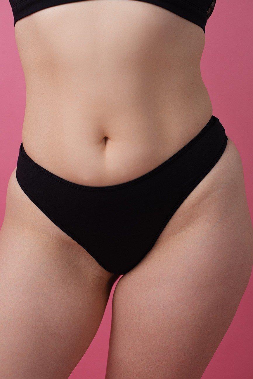 

Трусики стрінг brabrabra (91952) 3(M) прозорий колір чорний