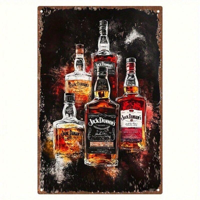 Металлический плакат Jack Daniels Винтажный Ретро Декор стены для бара